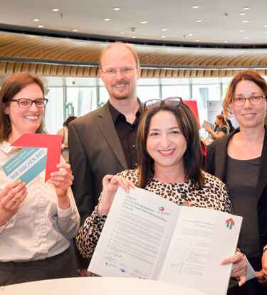 Kampagnenauftakt "Gleichstellung gewinnt" in der IHK Berlin