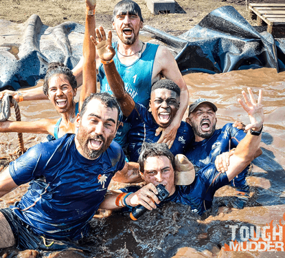 5 Projektronis beim Tough Mudder