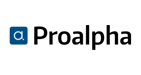 Logo der Proalpha Group GmbH – ERP-Softwareanbieter und Referenzkunde von BCS