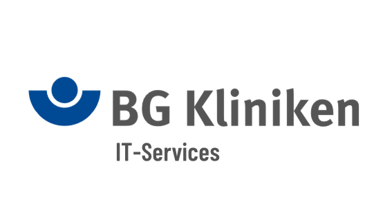 Logo of BG Kliniken IT-Services gGmbH, IT service provider for the BG Kliniken healthcare group.