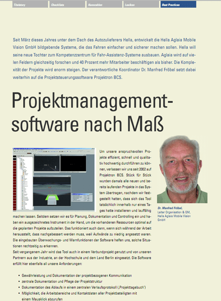 Juni 2006 - Der F&E Manager