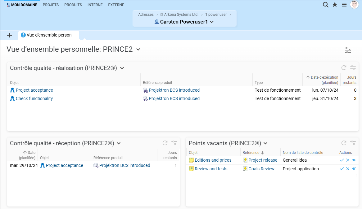 PRINCE2 avec BCS